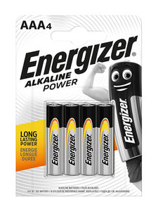 Products: Energizer Alkaline Power Battery AAA 4 Pack