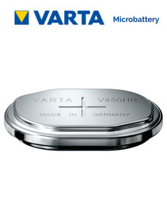 Products: VARTA V450HR 1.2V 150mAH NIMH Rechargeable Button Battery