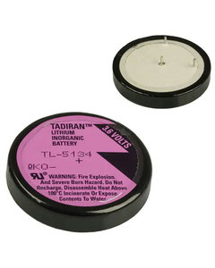 Tadiran TL-5134 Wafer 1/10D 3.6V Lithium Battery