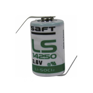 Saft LS14250 1/2 AA with Z-TAGS 3.6V PLC Lithium Battery