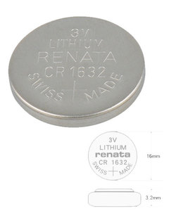 Products: RENATA CR1632 Lithium Battery