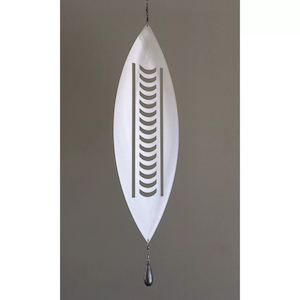 Swivel & Shine Aluminium Hanging Art Nikau Made