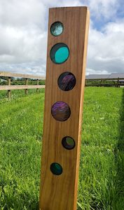Garden Art NZ New Zealand Artists Ladybugs Gardening Online: Leadlight Garden Art Made