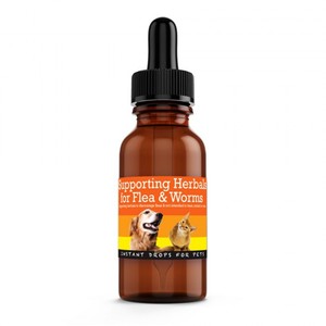 Cat Supplies NZ Made Ladybugs Marketplace: Flea-Worm Treatment Cats & Dogs Natural Herbal Support