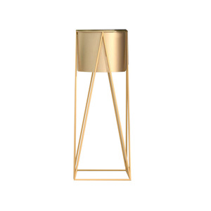 Gold Metal Plant Stand