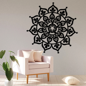 Corten Steel Art – Mandala 5