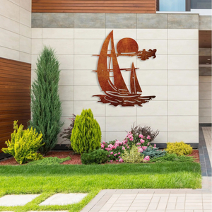 Metal Wall Art The Boat