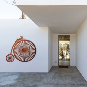 Metal Wall Art Pennyfarthing