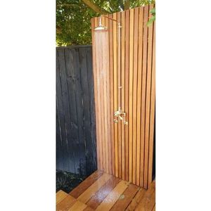 Bespoke Indoor-Outdoor Shower Copper Made