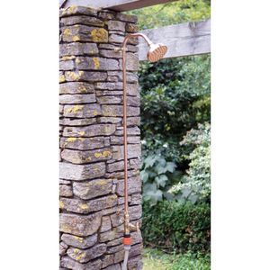 Bespoke Outdoor Shower Single Tap Copper-Chrome