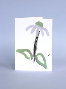 Products: Lucky Luijk Echinacea Card - LA FEMME FLEUR