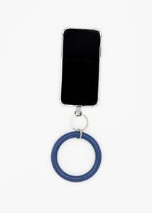 Ina Seifart Key or Phone Ring - Blueberry