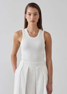Cotton Tank - Ecru