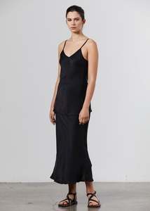 All: Silk Camisole - Black