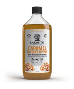 The Lakanto Difference: Lakanto Caramel Topping with Monkfruit Sweetener