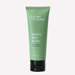Health: Two Dudes Weekly Face Scrub