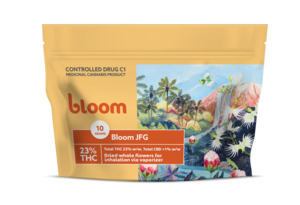 Prescription Only Thc Flower: Bloom JFG THC 23% 10g - Supported Access Programme