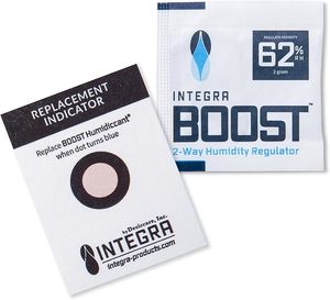 Accessories Devices: Integra Boost 2-Gram 62% RH Humidity Control Pack