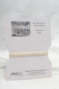 Bookbinding: Bookbinding thread 10m - mercanized cotton
