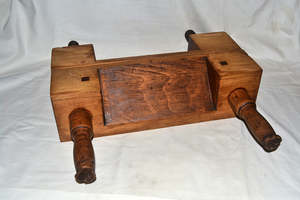 Book press -  rustic finish
