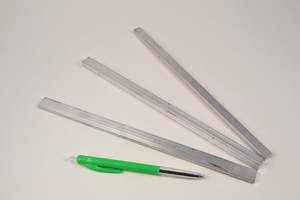 Bookbinding: Set of 3 metal spacers
