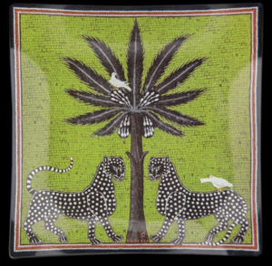 Ortigia Sicilia: Glass Plate Mosaico | 25 x 25cm