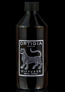 Ortigia Sicilia: Zagara (Orange Blossom) Diffuser REFILL 500ml