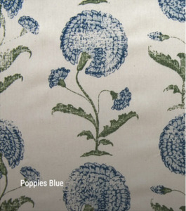 Poppy Cotton Blue