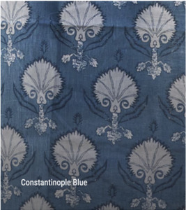 Whiteman Mellor: Constantinople Linen Blue