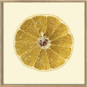 Art 1: Small Prints 15 x 15cm Framed (Fruit)