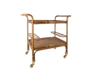 Occasional Setting Neutral: Sika Carlo Bar Trolley
