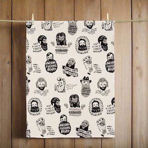 Beard Butter: Awesome Beard Dish Towel