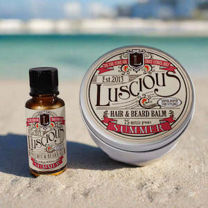 Hair and Beard Balm: Oil & Balm Combo Deal - Free NZ Shipping