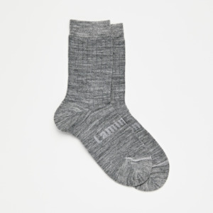 Merino Wool Crew Socks | MAN | Essential | Grey