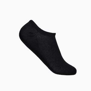 Bundles Man: Merino Wool Sneaker Socks | MAN | Black