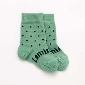 Merino Wool Crew Socks | BABY | Apple