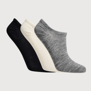 Merino Wool Sneaker Socks | WOMAN | Essential | Packs
