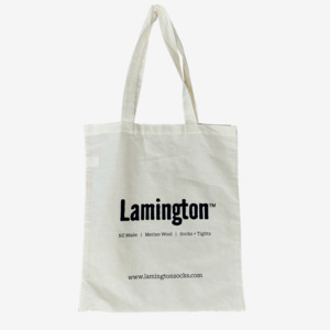 Lamington Natural Cotton Tote Bag