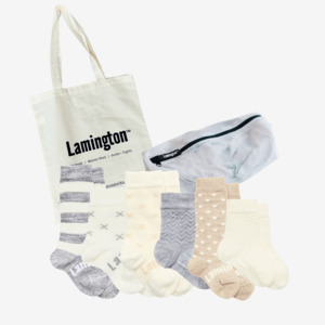 Baby's 1st Year Gift Bundle + Laundry Bag & Tote Bag