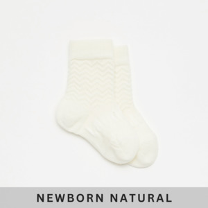 Merino Wool Crew Socks | BABY | Pearl