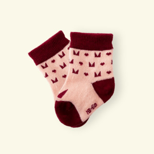 All: Merino Wool Baby Socks | Plum