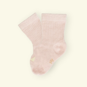 Organic Cotton Baby Socks | Blush