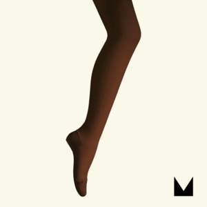 MOSEY | Merino Wool Textured Knit Tights | Woman | Mocha