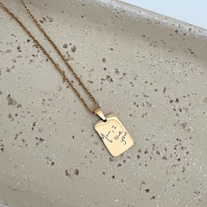 Script personalised necklace Lana Leigh