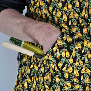 Retro Full Length Aprons: Kowhai Apron