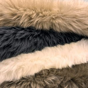 SHEEPSKIN RUG LONG WOOL 85CM Lapco for Leather
