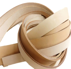 NATURAL RUSSET BELT STRAP Lapco for Leather