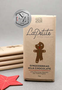 Award Winners: Gingerbread Spices Milk Chocolate37% Dominican Republic