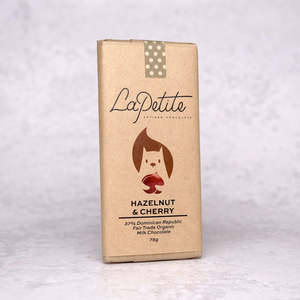 Wholesale: Hazelnut Cherry Milk Chocolate 37% Dominican Republic