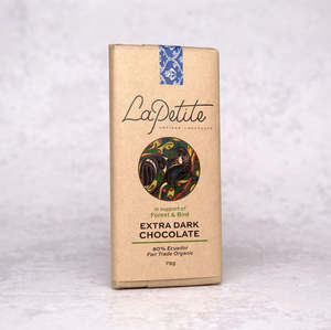 Forest & Bird Fundraiser Bar Dark Chocolate <br>80% Ecuador